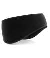 BB316 B316 Beechfield Sports Tech Soft Shell Headband Black colour image